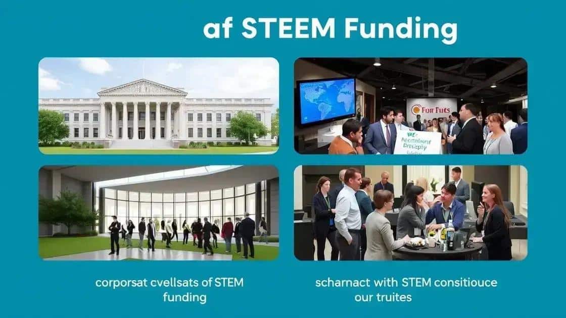 Key sources of STEM funding