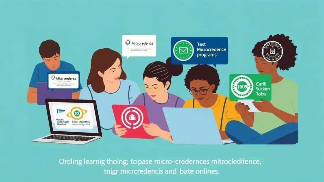 Current trends in microcredential programs