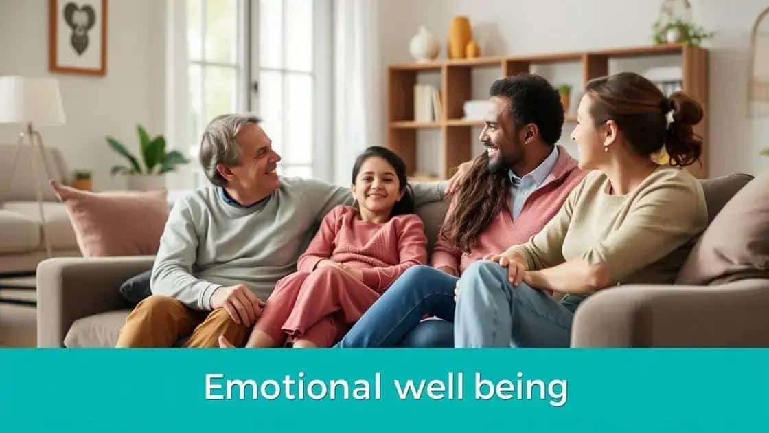Benefits of family support for mental health
