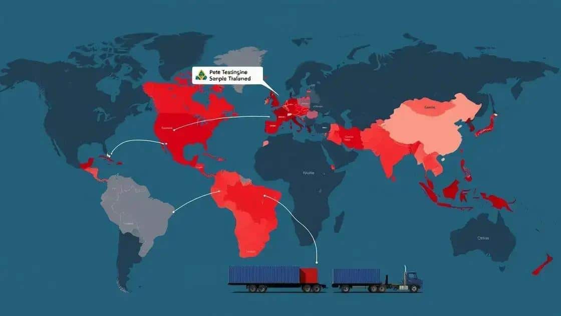 Impact of geopolitical events on supply chains