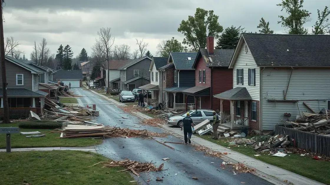 Impact of March 2025 tornadoes