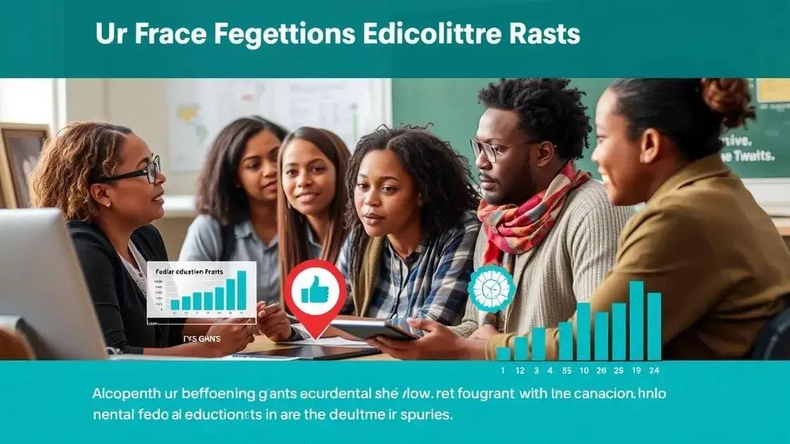 Future trends in federal education grants
