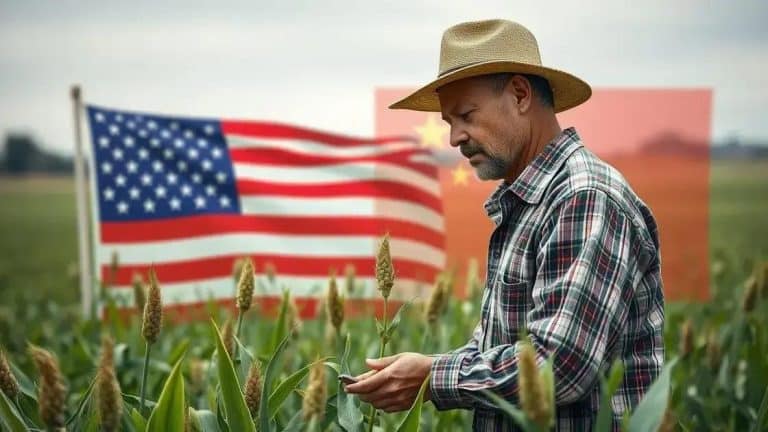 U.S.–China trade tariffs impact on agriculture