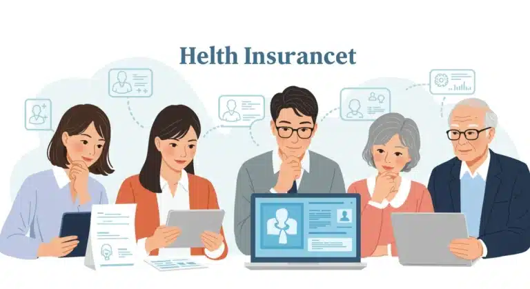People reviewing health insurance options for 2025 Open Enrollment