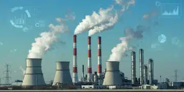 Industrial facility with reduced emissions, symbolizing new EPA regulations.