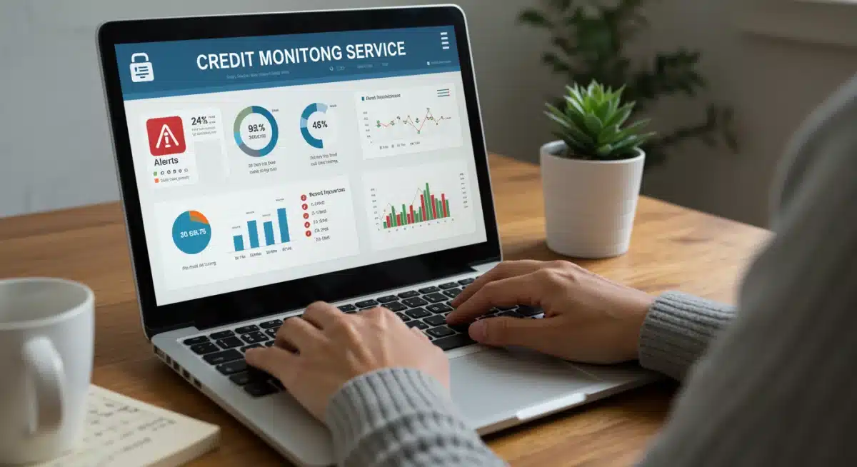 Individual monitoring credit after data breach