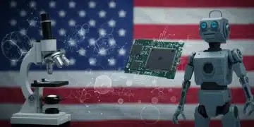 Diverse group of students and educators engaged in hands-on STEM activities, highlighting innovation and collaboration.