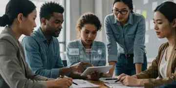 Professionals discussing 2026 employer benefit changes and healthcare premium impacts