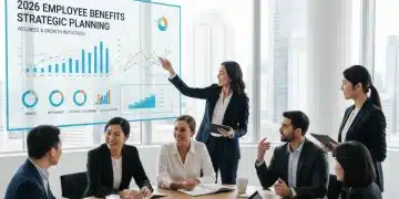 Professionals discussing 2026 employee benefits and healthcare changes