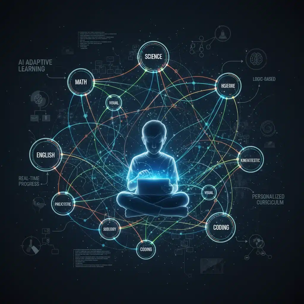 AI-powered personalized learning pathways for K-12 students