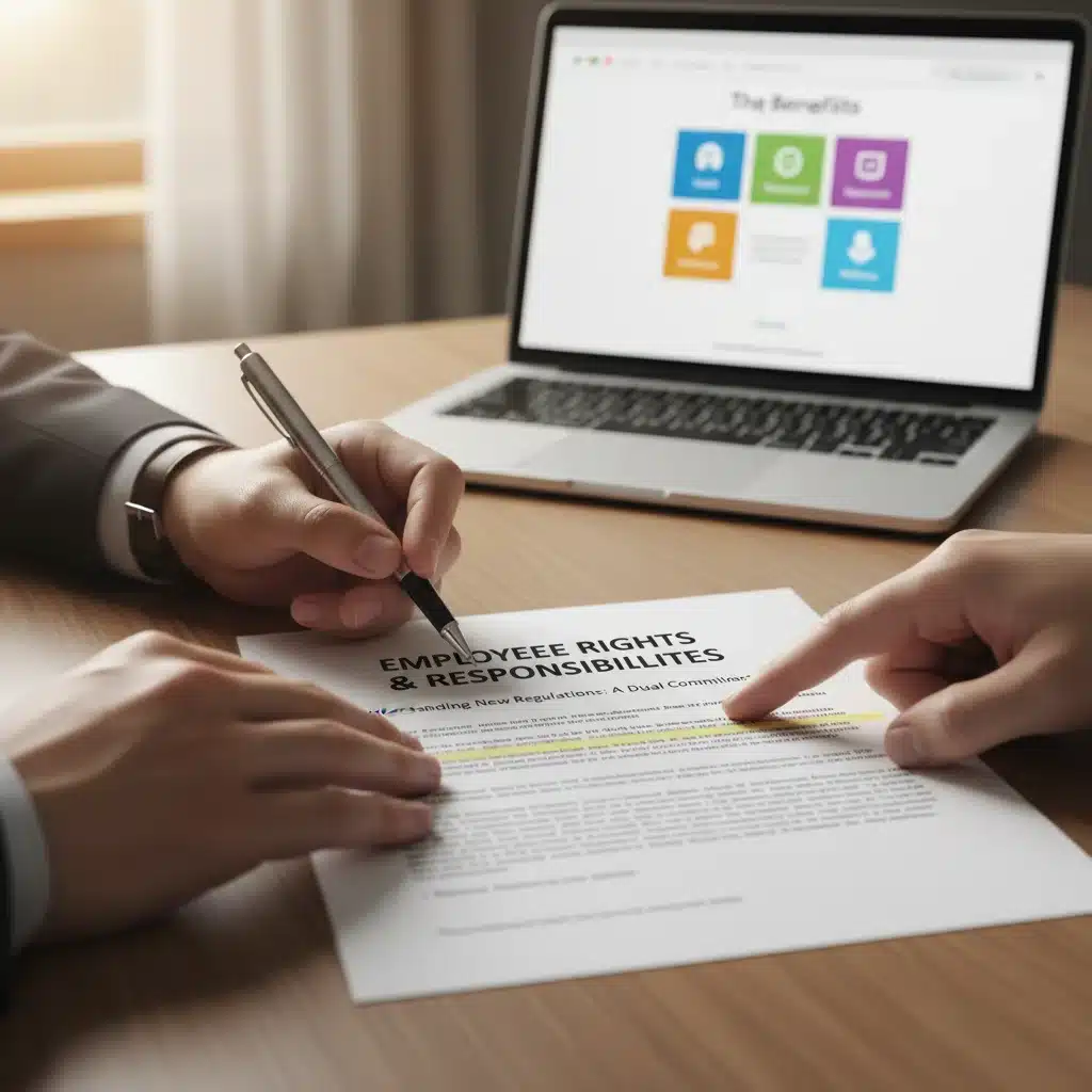 Employee understanding new family leave rights and employer responsibilities.